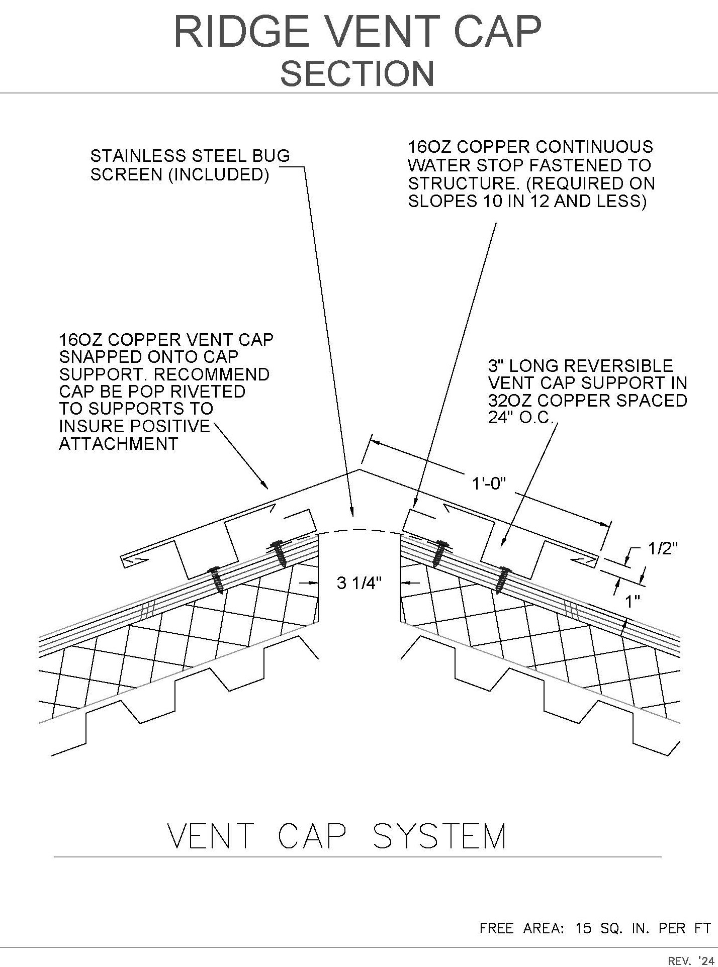 Ridge-Vent-Cap-Detail