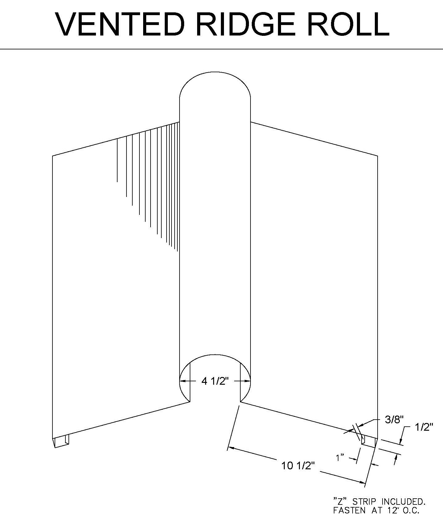 Vented-Ridge-Roll-Detail