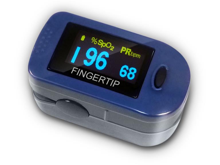 DESIGN 4 PILOTS Finger Pulse Oximeter
