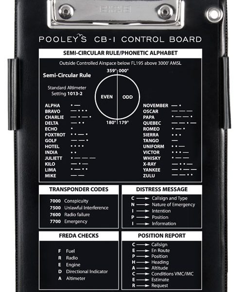 CB-1 Pooley's Control Board