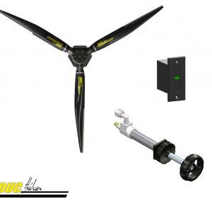 Three-blade FLASHBLACK right propeller (Pack Base)