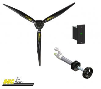Three-blade FLASHBLACK right propeller (Pack Base)