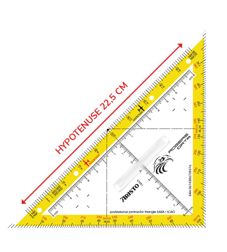 Protractor Triangle EASA / ICAO